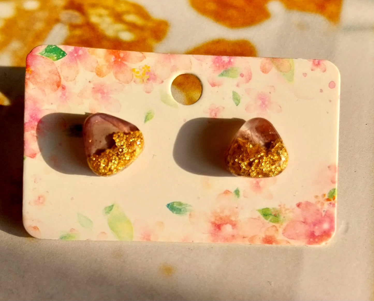 Mini uhani Chocolate