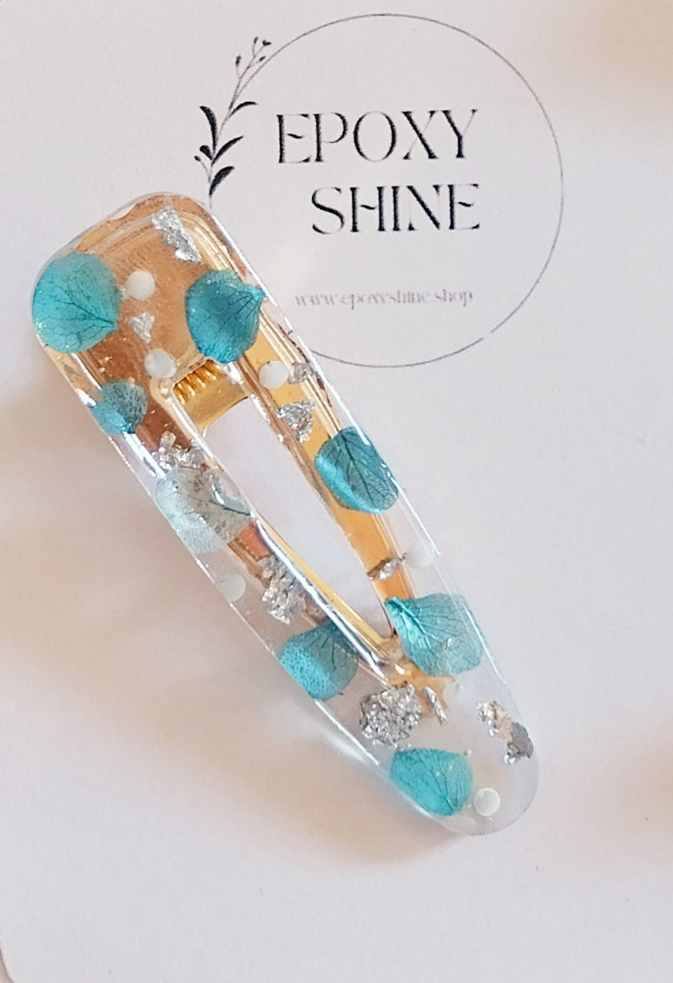 Sponka za lase s sladkovodnimi biseri