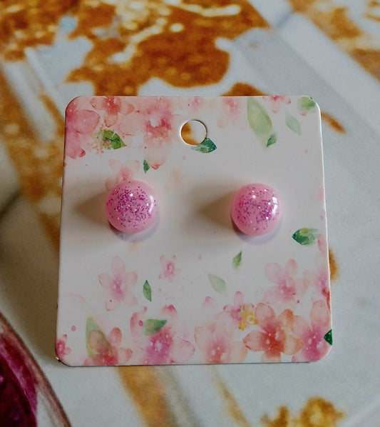 Mini uhani Pink Passion