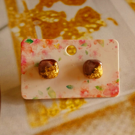 Mini uhani Chocolate