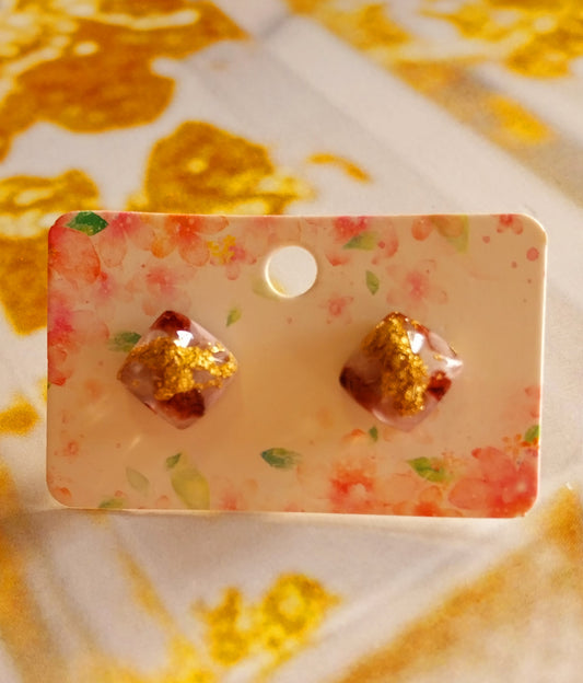 Mini uhani Chocolate