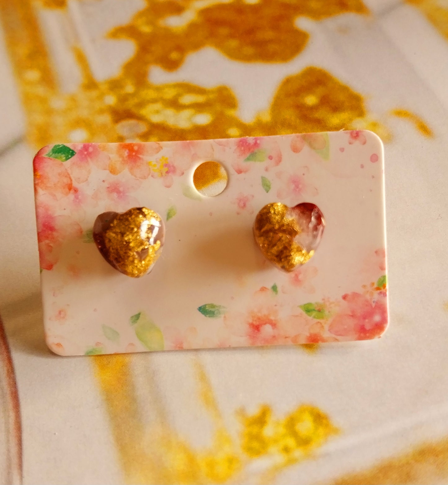 Mini uhani Chocolate