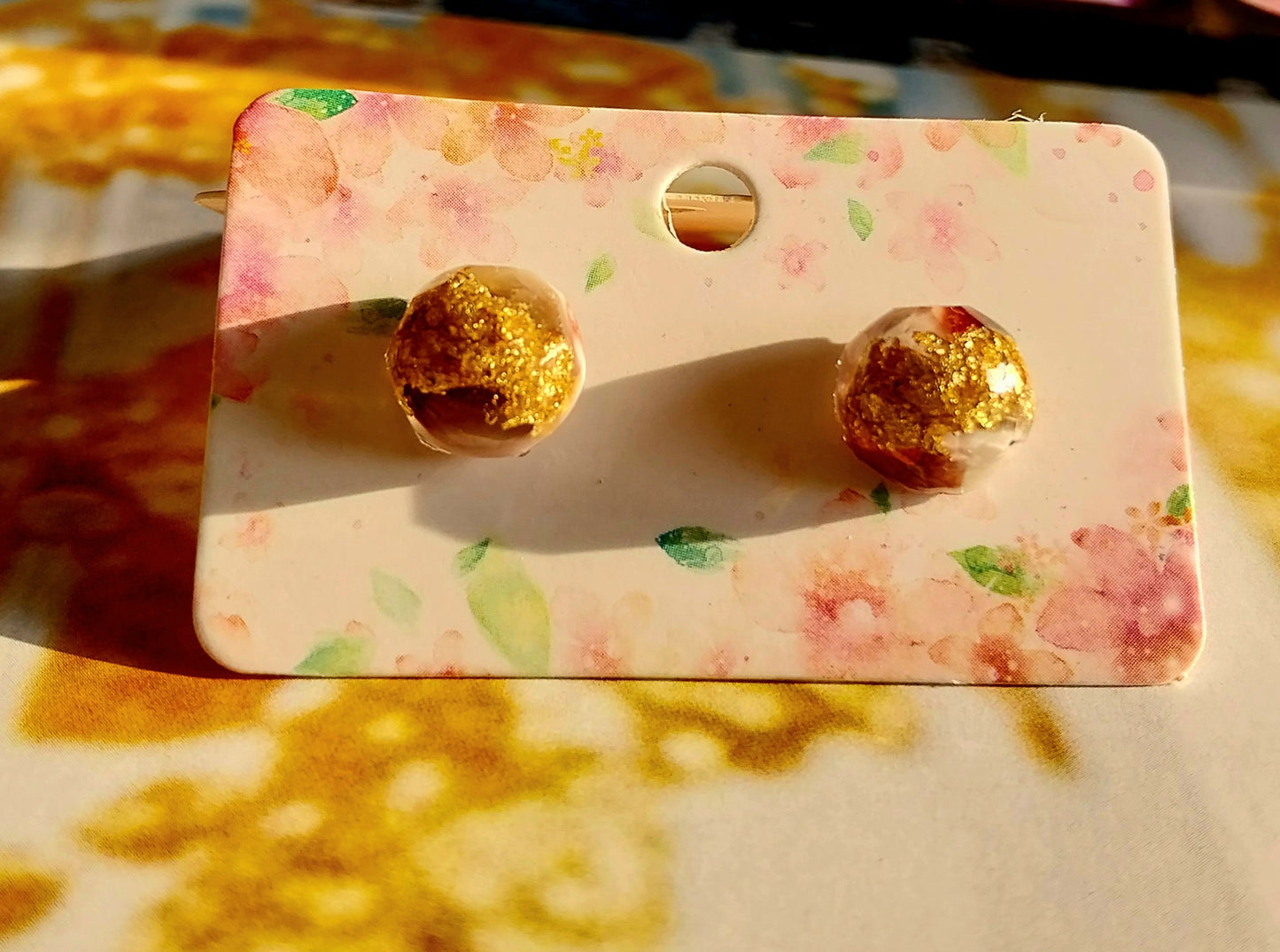 Mini uhani Chocolate