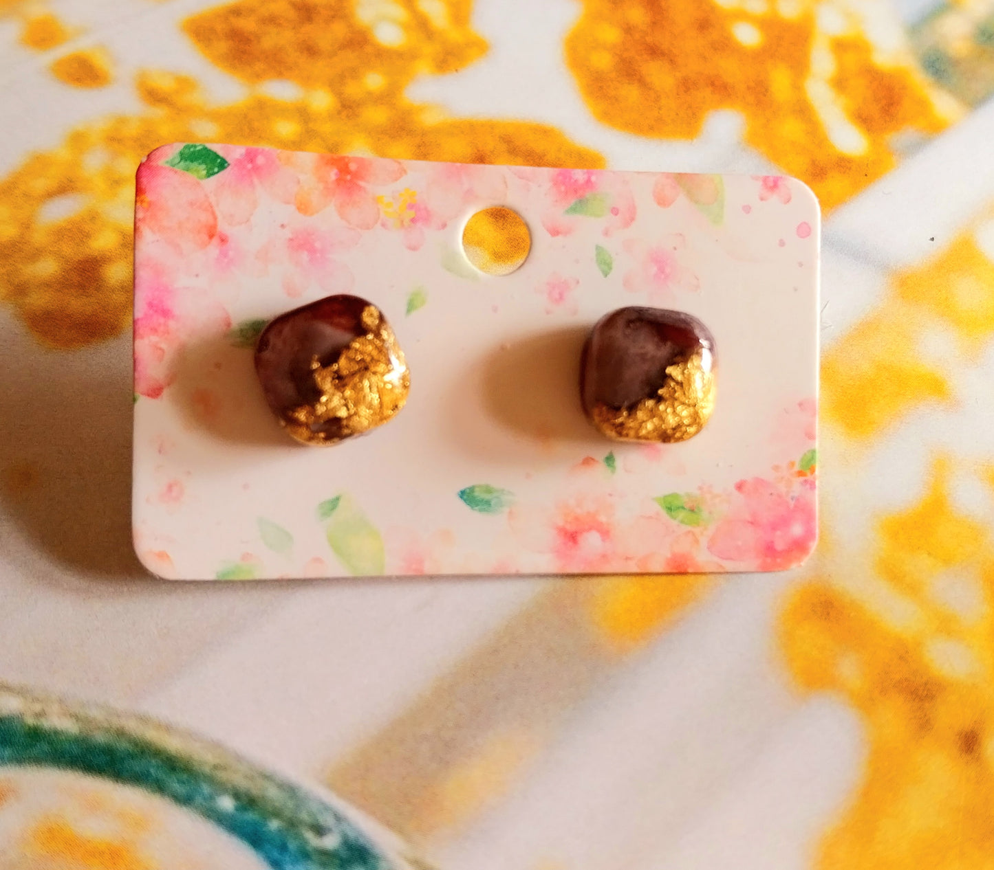 Mini uhani Chocolate