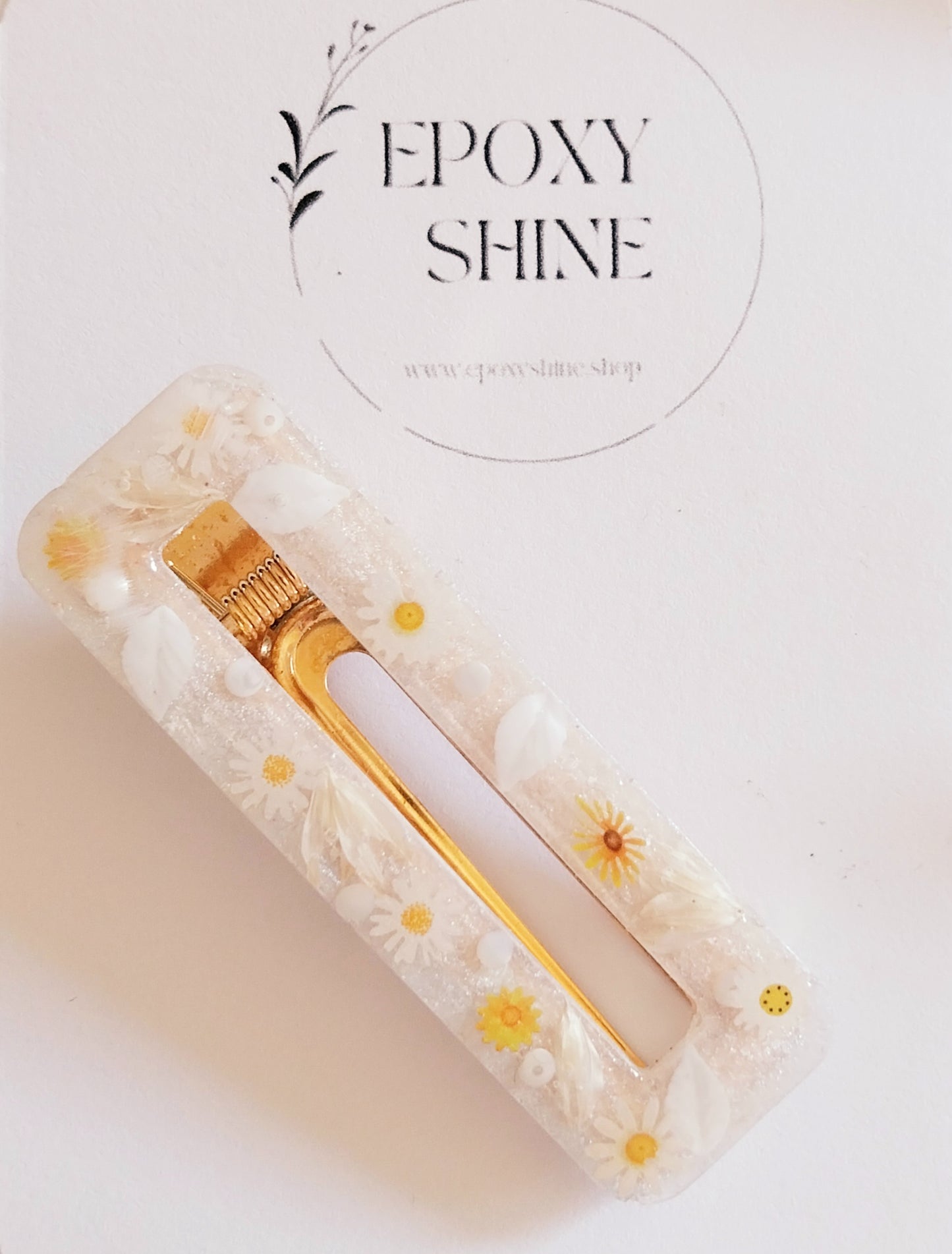 Sponka za lase s sladkovodnimi biseri