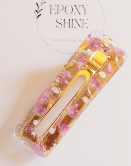 Sponka za lase s sladkovodnimi biseri